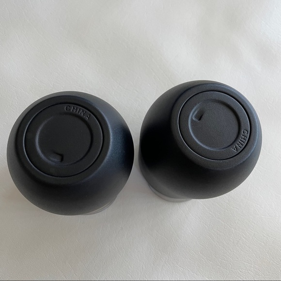 Robert Mondavi Aged in Bourbon Barrels Hot Cold Travel Mugs Set of Two Cups - Picture 4 of 5